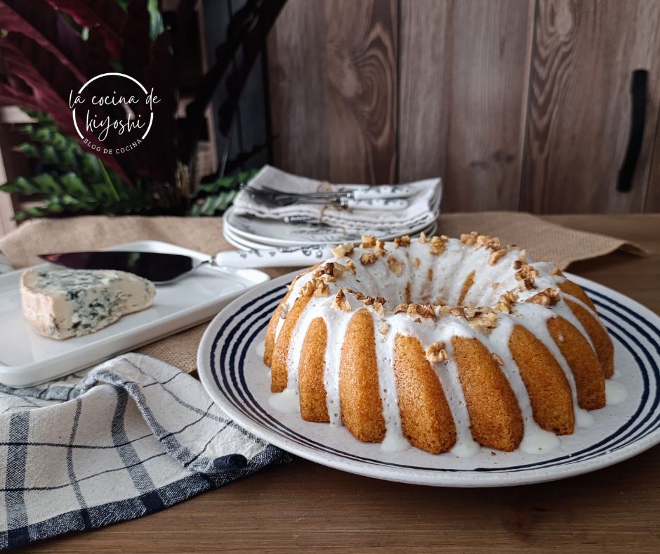 Bundtcake de queso cabrales